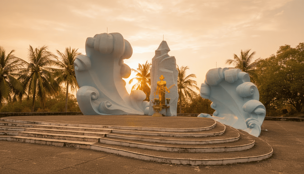 Visitors may light incense as a symbol of respect and to remember the sacrifices of those who suffered here